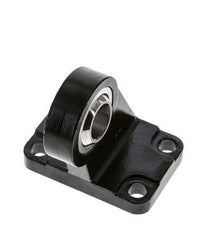 Clevis Spherical Male Right-Angled 80 mm ISO 15552 and 21287 Steel