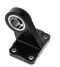 Clevis Spherical Male Right-Angled 80 mm ISO 15552 and 21287 Steel