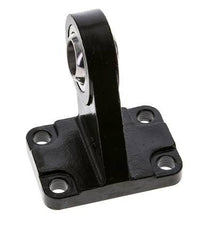 Clevis Spherical Male Right-Angled 80 mm ISO 15552 and 21287 Steel
