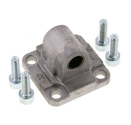 Clevis Male 32 mm ISO 15552 ISO 21287 Aluminium