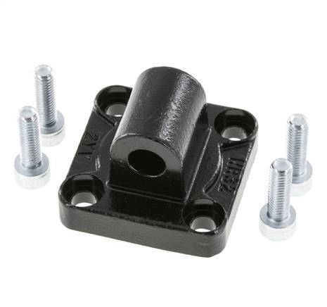 Clevis Male 32 mm ISO 15552 ISO 21287 Burnished steel