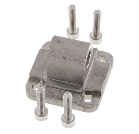 Clevis Male 40 mm ISO 15552 ISO 21287 Stainless steel 316 (1.4401)