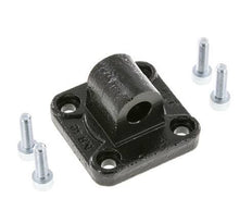 Clevis Male 40 mm ISO 15552 ISO 21287 Burnished steel