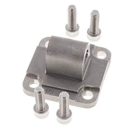Clevis Male 50 mm ISO 15552 ISO 21287 Stainless steel 316 (1.4401)