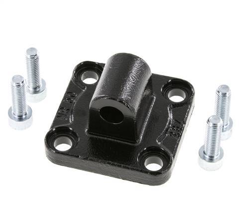Clevis Male 50 mm ISO 15552 ISO 21287 Burnished steel