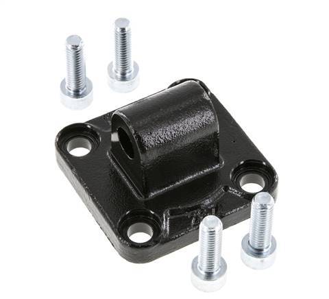 Clevis Male 50 mm ISO 15552 ISO 21287 Burnished steel