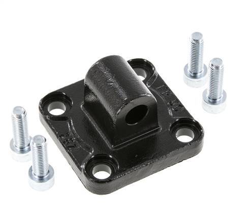 Clevis Male 50 mm ISO 15552 ISO 21287 Burnished steel