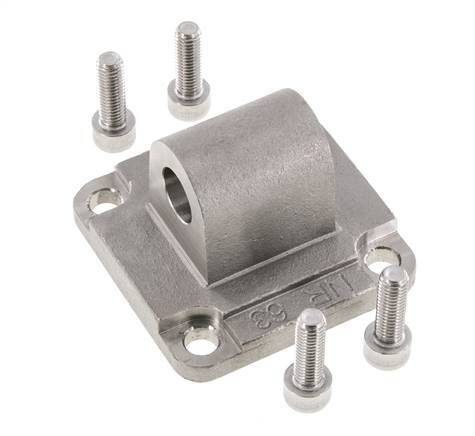 Clevis Male 63 mm ISO 15552 ISO 21287 Stainless steel 316 (1.4401)