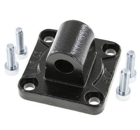 Clevis Male 63 mm ISO 15552 ISO 21287 Burnished steel