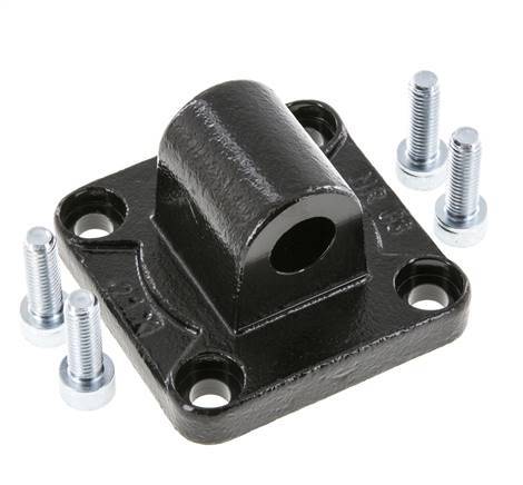 Clevis Male 63 mm ISO 15552 ISO 21287 Burnished steel