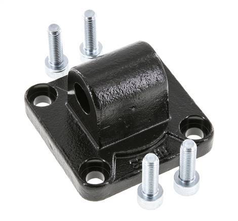 Clevis Male 63 mm ISO 15552 ISO 21287 Burnished steel