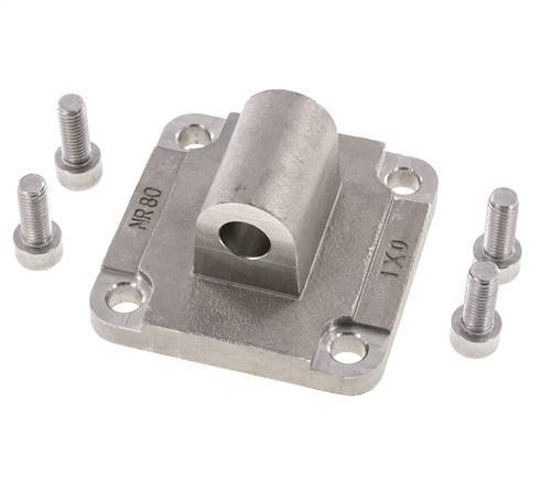 Clevis Male 80 mm ISO 15552 ISO 21287 Stainless steel 316 (1.4401)