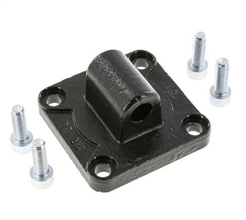 Clevis Male 80 mm ISO 15552 ISO 21287 Burnished steel