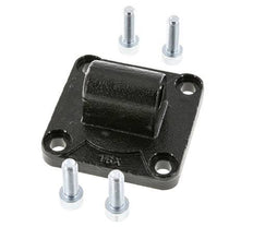 Clevis Male 80 mm ISO 15552 ISO 21287 Burnished steel