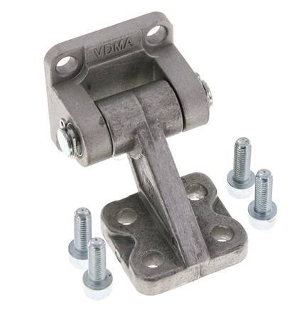 Complete Swivel Mounting 90deg Clip for 32 mm IS0 15552 Cylinder
