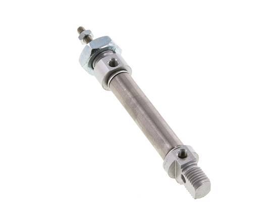 ISO 6432 Round Double Acting Cylinder 10-25mm - Magnetic