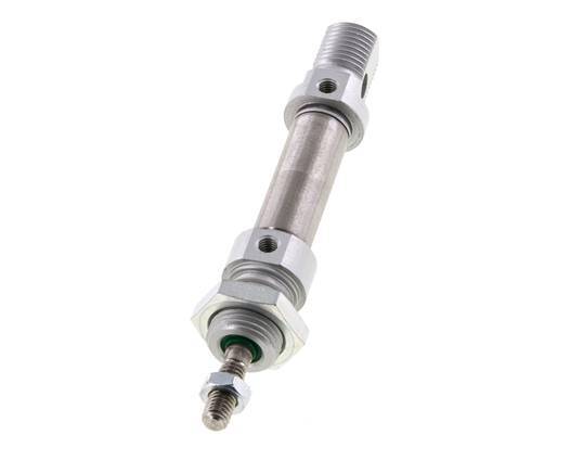 ISO 6432 Round Double Acting Cylinder 12-10mm - Magnetic