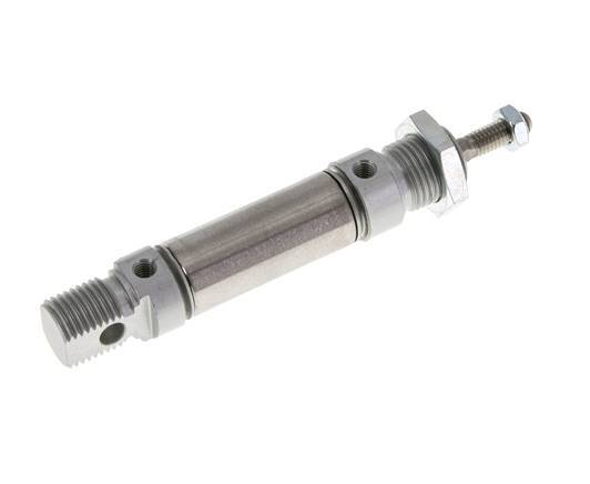 ISO 6432 Round Double Acting Cylinder 16-10mm - Magnetic