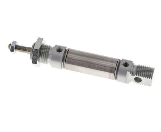ISO 6432 Round Double Acting Cylinder 16-10mm - Magnetic