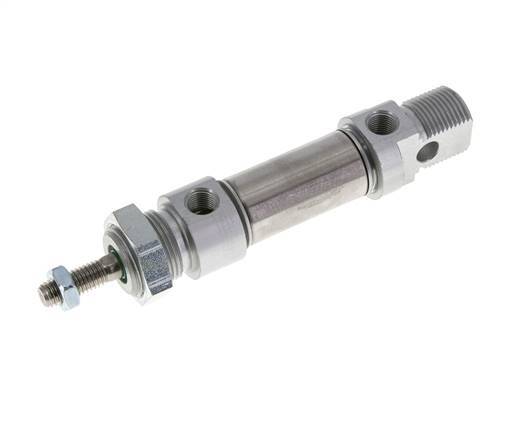ISO 6432 Round Double Acting Cylinder 20-10mm - Magnetic