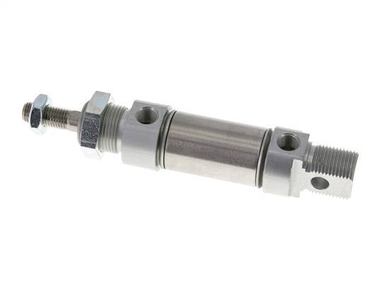 ISO 6432 Round Double Acting Cylinder 25-10mm - Magnetic