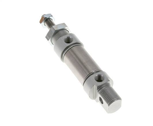 ISO 6432 Round Double Acting Cylinder 25-10mm - Magnetic