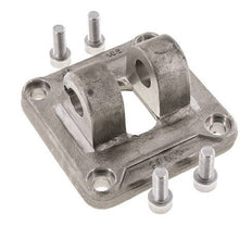 Clevis Female 100 mm ISO 15552 ISO 21287 Stainless steel 316 (1.4401)