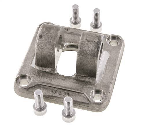 Clevis Female 100 mm ISO 15552 ISO 21287 Stainless steel 316 (1.4401)