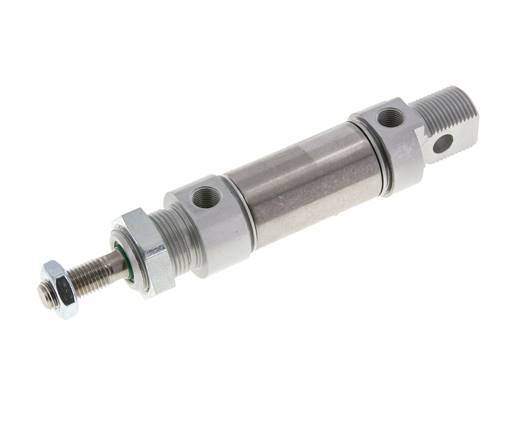 ISO 6432 Round Double Acting Cylinder 25-15mm - Magnetic