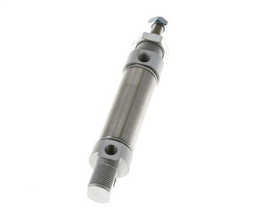 ISO 6432 Round Double Acting Cylinder 25-40mm - Magnetic