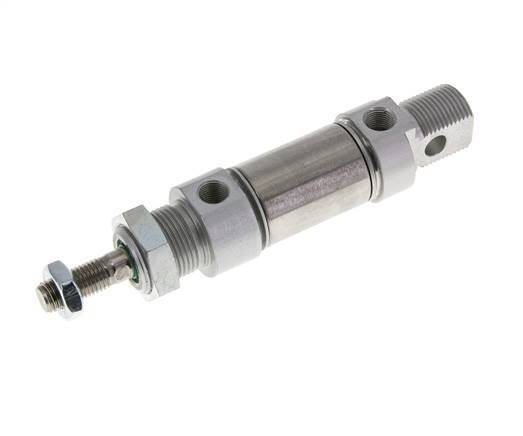 ISO 6432 Round Double Acting Cylinder 25-5mm - Magnetic