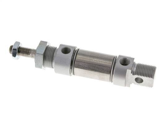 ISO 6432 Round Double Acting Cylinder 25-5mm - Magnetic