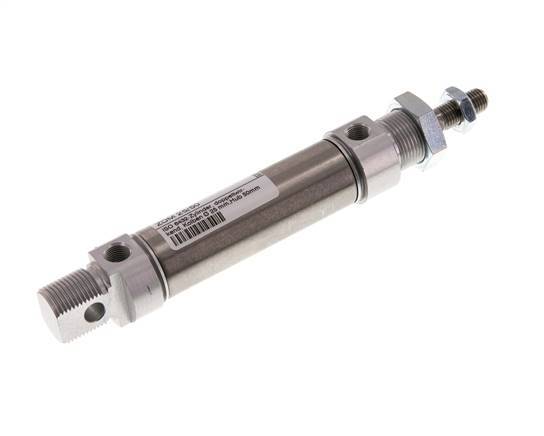 ISO 6432 Round Double Acting Cylinder 25-50mm - Magnetic