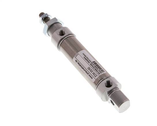 ISO 6432 Round Double Acting Cylinder 25-50mm - Magnetic
