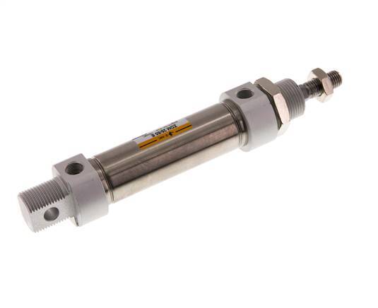 ISO 6432 Round Double Acting Cylinder 25-50mm - Magnetic