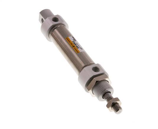 ISO 6432 Round Double Acting Cylinder 25-50mm - Magnetic