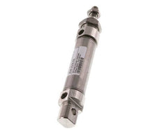 ISO 6432 Round Double Acting Cylinder 25-50mm - Magnetic - Stainless Steel
