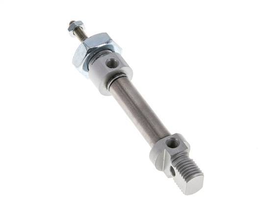 ISO 6432 Round Double Acting Cylinder 8-10mm - Magnetic