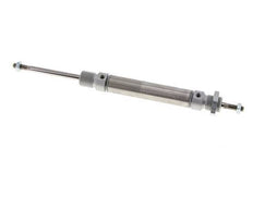 ISO 6432 Round Double Acting Cylinder 16-50mm - Magnetic - Male Threaded - Double Rod