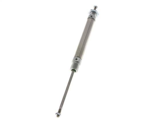 ISO 6432 Round Double Acting Cylinder 16-80mm - Magnetic - Male Threaded - Double Rod