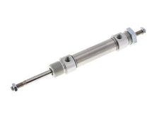 ISO 6432 Round Double Acting Cylinder 20-40mm - Magnetic - Male Threaded - Double Rod