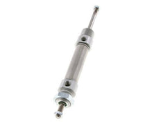 ISO 6432 Round Double Acting Cylinder 20-40mm - Magnetic - Male Threaded - Double Rod
