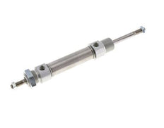 ISO 6432 Round Double Acting Cylinder 20-40mm - Magnetic - Male Threaded - Double Rod
