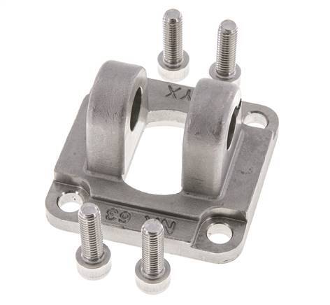 Clevis Female 63 mm ISO 15552 ISO 21287 Stainless steel 316 (1.4401)