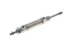 ISO 6432 Round Double Acting Cylinder 25-40mm - Magnetic - Male Threaded - Double Rod