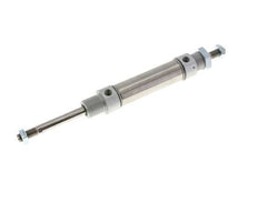 ISO 6432 Round Double Acting Cylinder 25-50mm - Magnetic - Male Threaded - Double Rod
