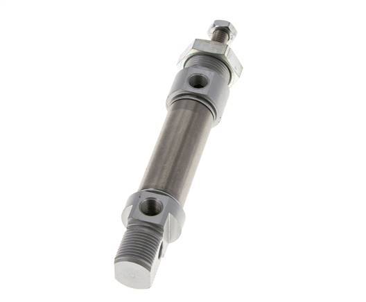 ISO 6432 Round Double Acting Cylinder 20-25mm - Magnetic - Non-Rotating