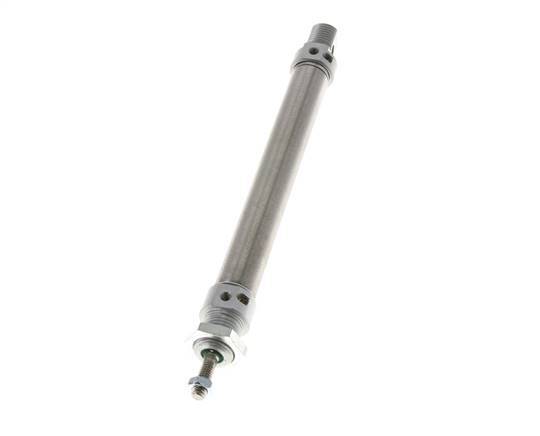 ISO 6432 Round Double Acting Cylinder 16-100mm - Magnetic - Damping