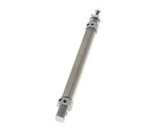 ISO 6432 Round Double Acting Cylinder 16-100mm - Magnetic - Damping