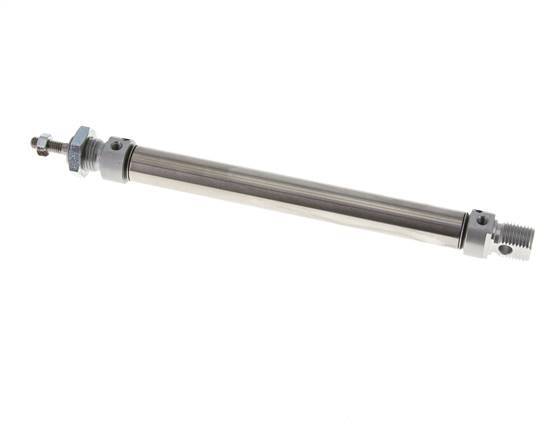 ISO 6432 Round Double Acting Cylinder 16-125mm - Magnetic - Damping